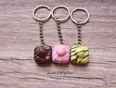 French Fancies Cake - Necklace/Charm/Keychain - MTO